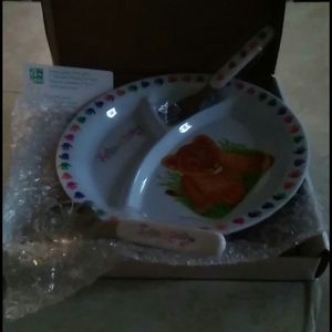 National Wildlife federation child's dish set